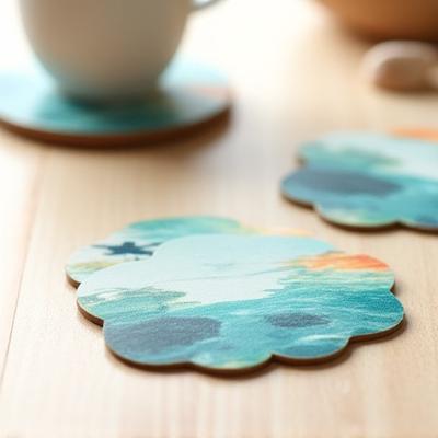 해양 테마 코스터 세트